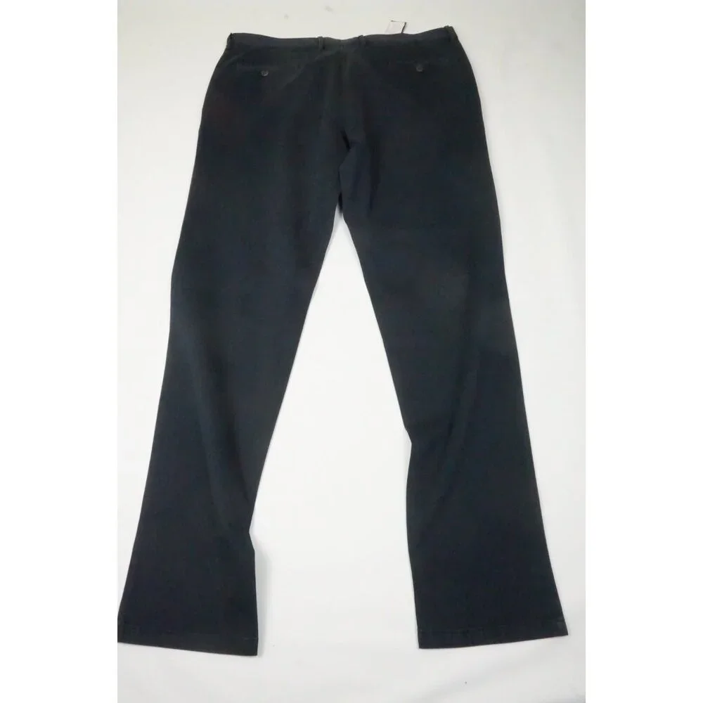 Isaia S Tinto Capo Blue Twill Cotton Blend Casual Mens Chino Pants 46R EU NEW